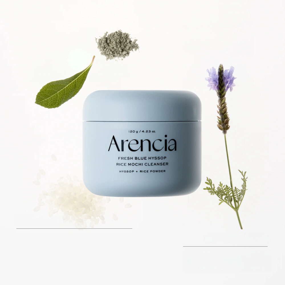 BLUE HYSSOP RICE MOCHI CLEANSER (LIMPIADOR FACIAL)